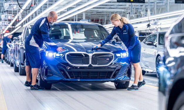 Nuova BMW serie 5, a Dingolfing parte la produzione