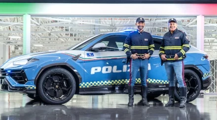 La Polizia di Stato arruola la Lamborghini urus