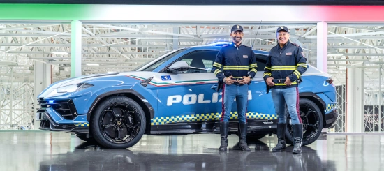 La Polizia di Stato arruola la Lamborghini urus